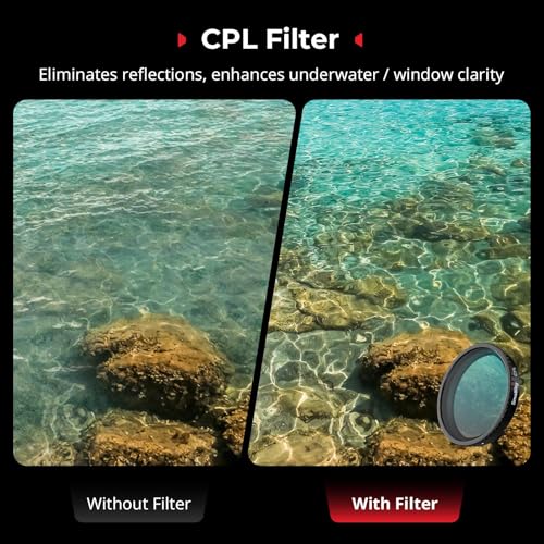 SmallRig Kit de filtros para Action 4/5
