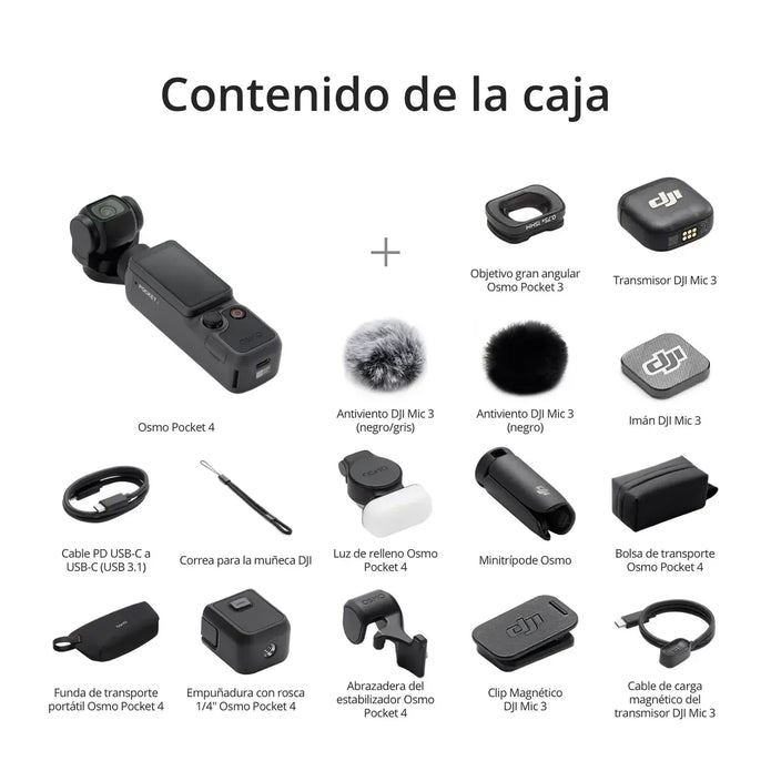 Combo DJI Osmo Pocket 3 Creator