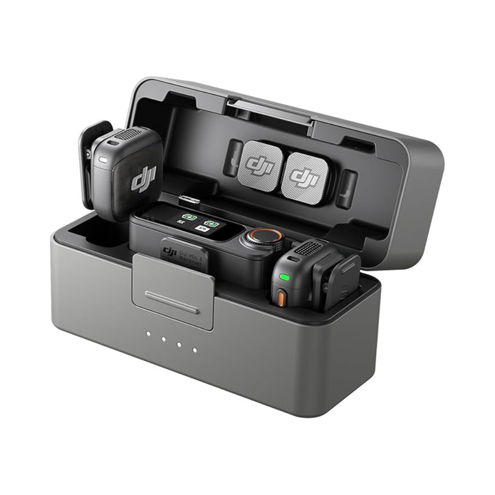 DJI Mic 3 (USB-C: 1 recepción + 2 transmisiones)