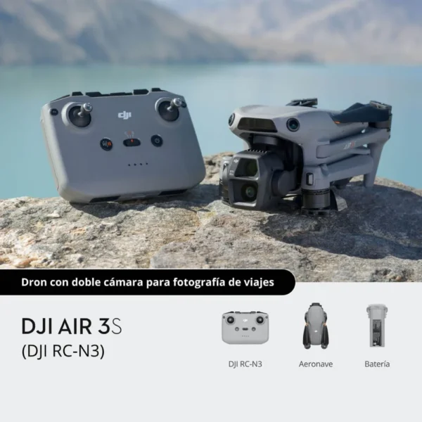 DJI AIR 3S COMBO RC-N3 - Image 3